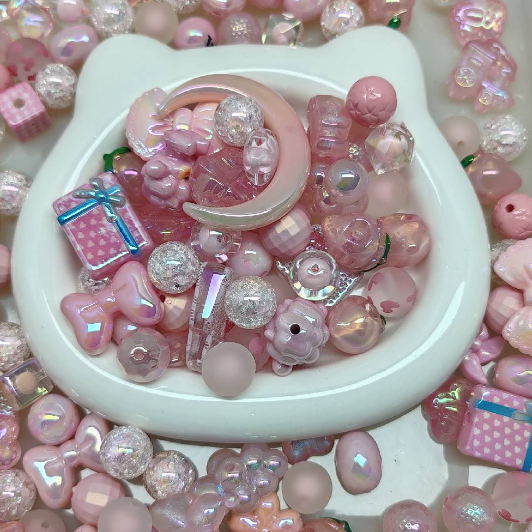 【開封】NEW.存在感抜群 大粒メイン アクリルビーズ