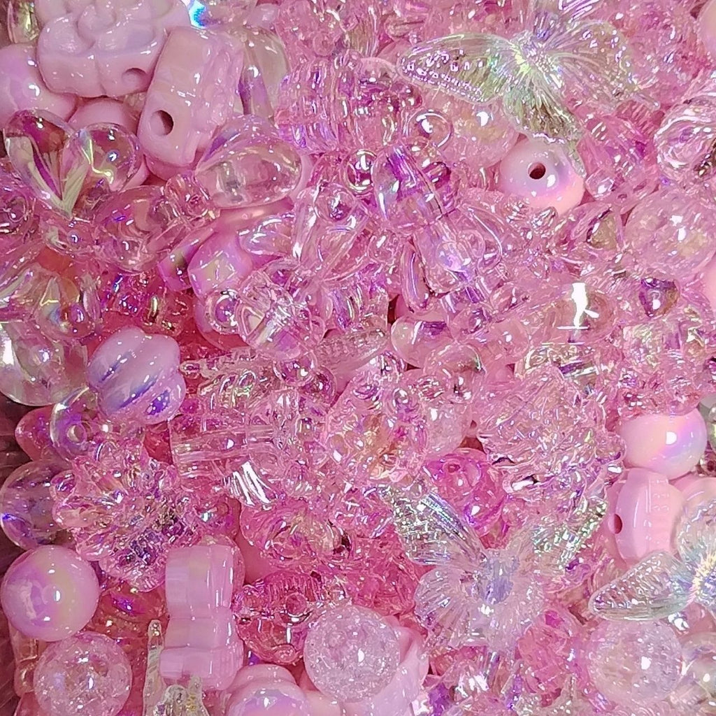【DIY手作り】カラービーズセット 600ml｜ブレスレット・アクセサリー作りに最適