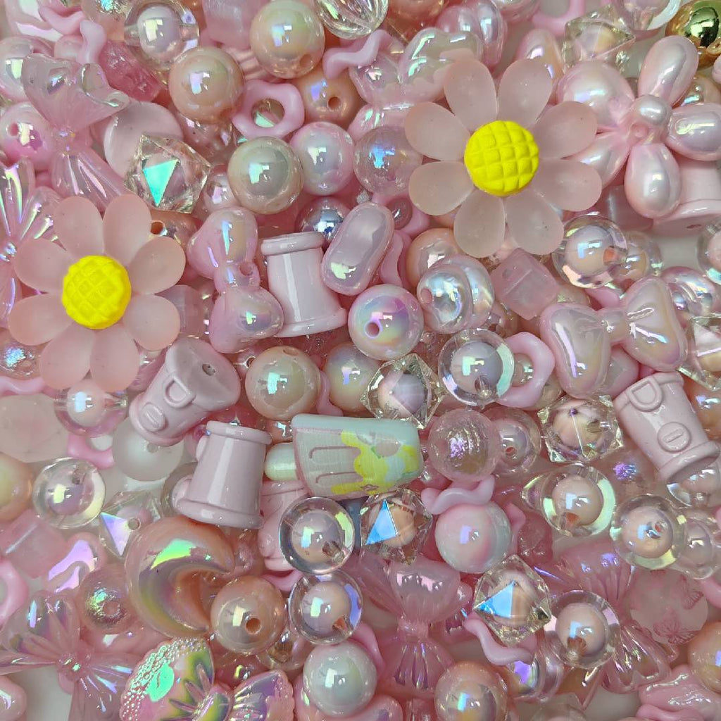【開封】NEW.存在感抜群 大粒メイン アクリルビーズ