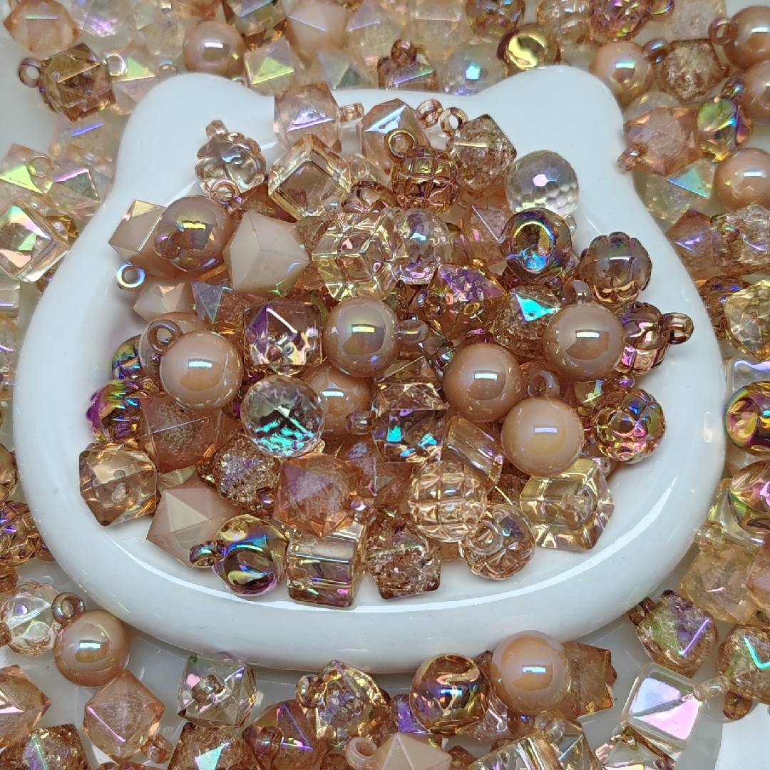 【開封】NEW.存在感抜群 大粒メイン アクリルビーズ