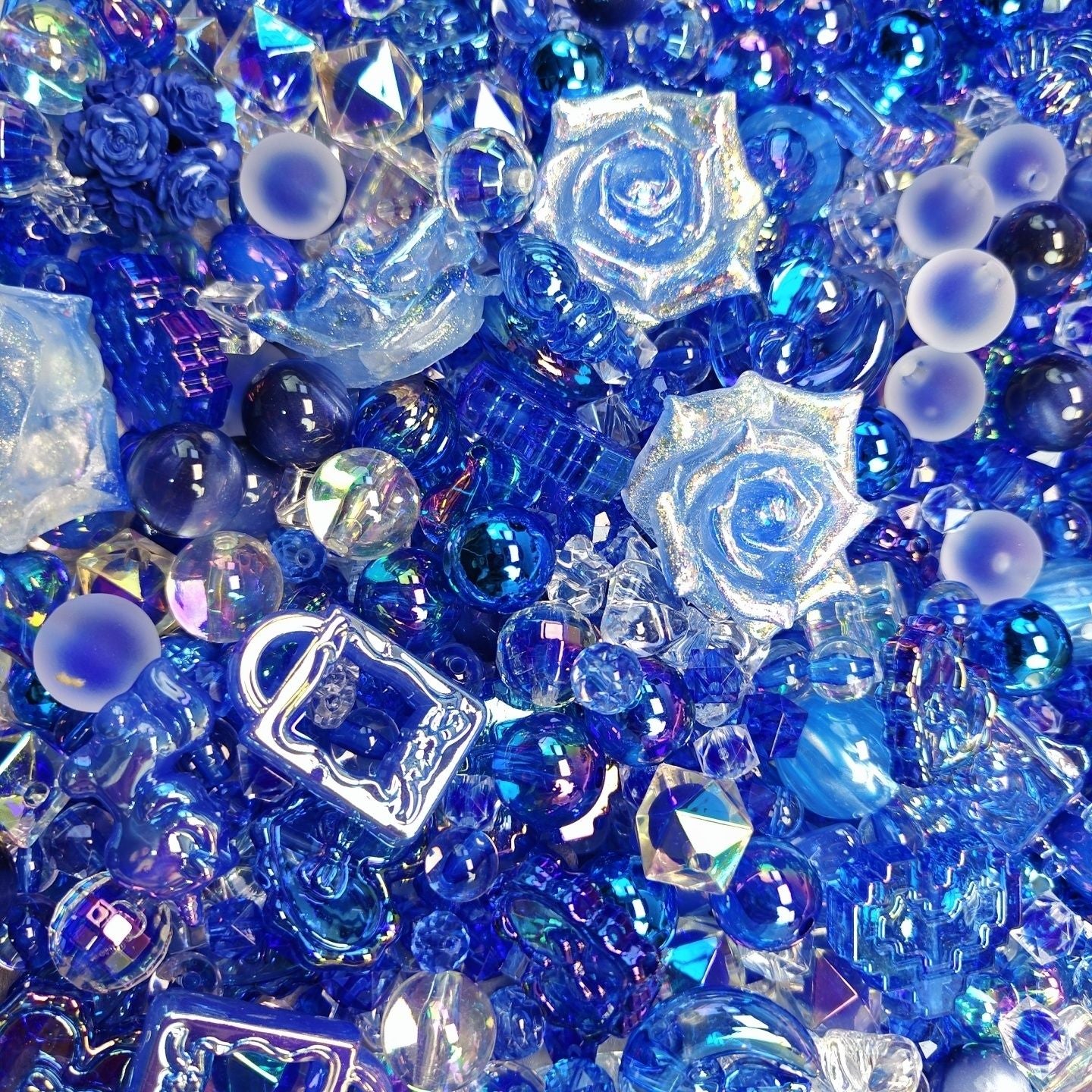 【DIY手作り】カラービーズセット 600ml｜ブレスレット・アクセサリー作りに最適