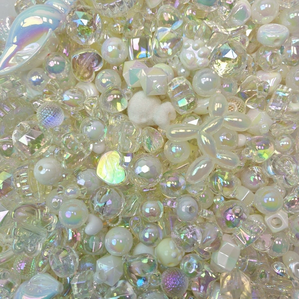 【DIY手作り】カラービーズセット 600ml｜ブレスレット・アクセサリー作りに最適