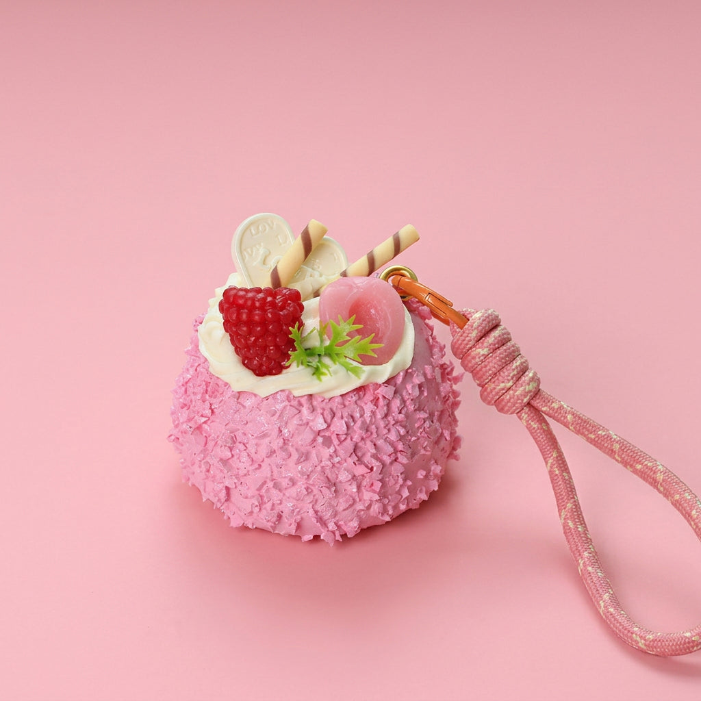 【開封】M23 新作 フェイクスイーツ マカロン＆クリームケーキ バッグチャーム・キーホルダー